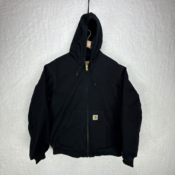 Carhartt Other - Carhartt Active Jacket Quilt Lined Mens Medium J140 BLK Black